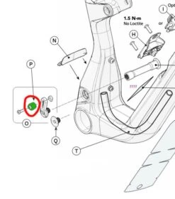 Cannondale K11021 Guida Catena Scalpel