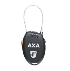 Lucchetto Axa Cavo Roll 1,6x750mm Nero -Ricambi Bici Pro lucchetto axa roll