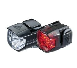 Set Luci Topeak Combo Whitelite Race Ant + Redlite Race Post