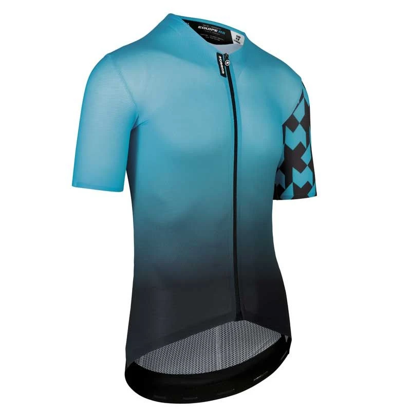 Maglia Assos Equipe Rs Ss Prof Edition Hydro Blu/nero 6 Maglia Assos Equipe Rs Ss Prof Edition Hydro Blu/nero - immagine 4