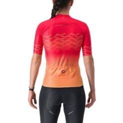 Maglia Castelli Climber's 2.0 Donna Arancione -Ricambi Bici Pro maglia castelli climber s 2 0 donna arancione 2