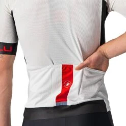 Maglia Castelli Entrata VI Avorio/nero -Ricambi Bici Pro maglia castelli entrata vi avorio nero 4
