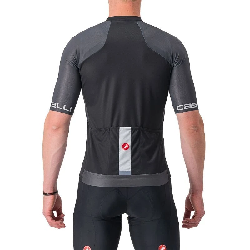 Maglia Castelli Entrata VI Nero/grigio 4 Maglia Castelli Entrata VI Nero/grigio - immagine 2