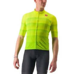 Maglia Castelli Livelli Giallo Fluo