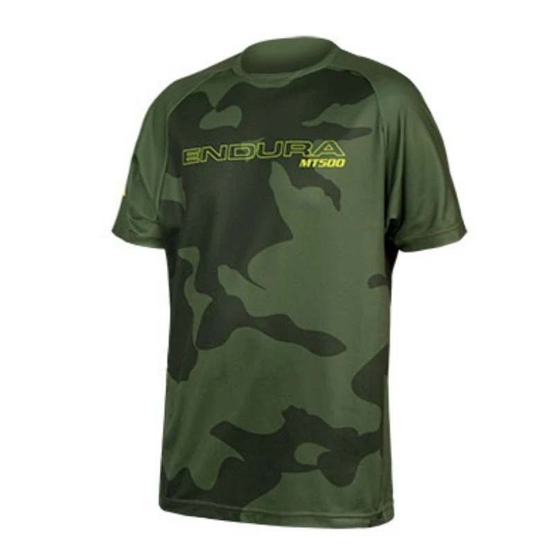 Maglia Endura MT500 Ltd Bambino Verde/camo 3 Maglia Endura MT500 Ltd Bambino Verde/camo