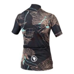 Maglia Endura Outdoor Trail Donna Limited Edition Nero/pesca -Ricambi Bici Pro maglia endura outdoor trail donna limited edition nero pesca 2