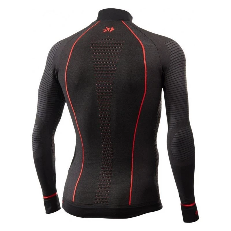 Maglia Intima Collo Alto Lupetto Sixs Blazefit Nero/rosso 4 Maglia Intima Collo Alto Lupetto Sixs Blazefit Nero/rosso - immagine 2