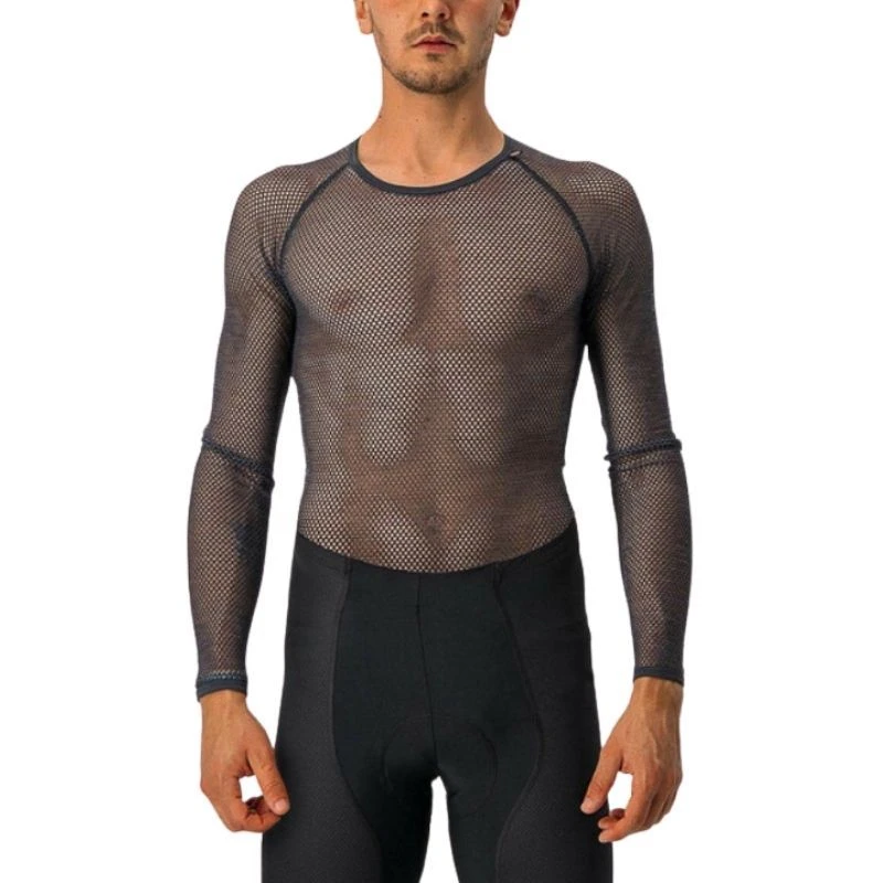 Maglia Intima Manica Lunga Castelli Miracolo Wool Nero 3 Maglia Intima Manica Lunga Castelli Miracolo Wool Nero