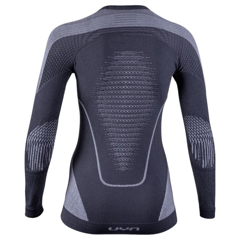 Maglia Intima Manica Lunga Giro Collo Uyn Evolutyon Donna Nero/grigio 4 Maglia Intima Manica Lunga Giro Collo Uyn Evolutyon Donna Nero/grigio - immagine 2