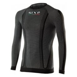 Maglia Intimo Sixs Giro Collo Bambino Nero