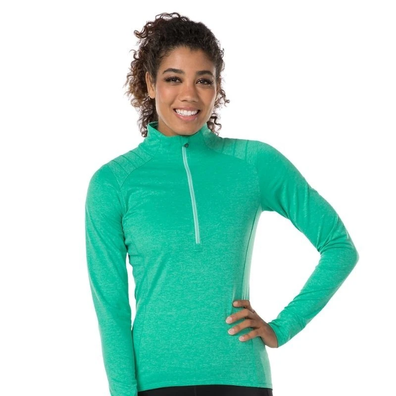 Maglia Manica Lunga Bontrager Vella Thermal Donna Verde 3 Maglia Manica Lunga Bontrager Vella Thermal Donna Verde