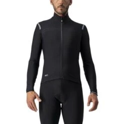 Maglia Manica Lunga Castelli Tutto Nano RoS Rosso Corsa Nero