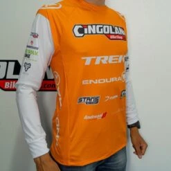 Maglia Manica Lunga Endura MT500 Cingolani/Lupato Ltd Arancione -Ricambi Bici Pro maglia manica lunga endura mt500 cingolani lupato ltd arancione 3