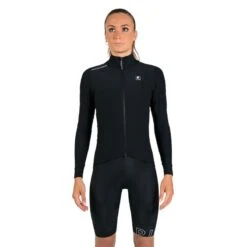 Maglia Manica Lunga Pissei Gardena 2 Donna Nero