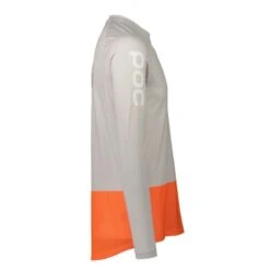 Maglia Manica Lunga Poc Mtb Pure Grigio/arancione -Ricambi Bici Pro maglia manica lunga poc mtb pure grigio arancione 2