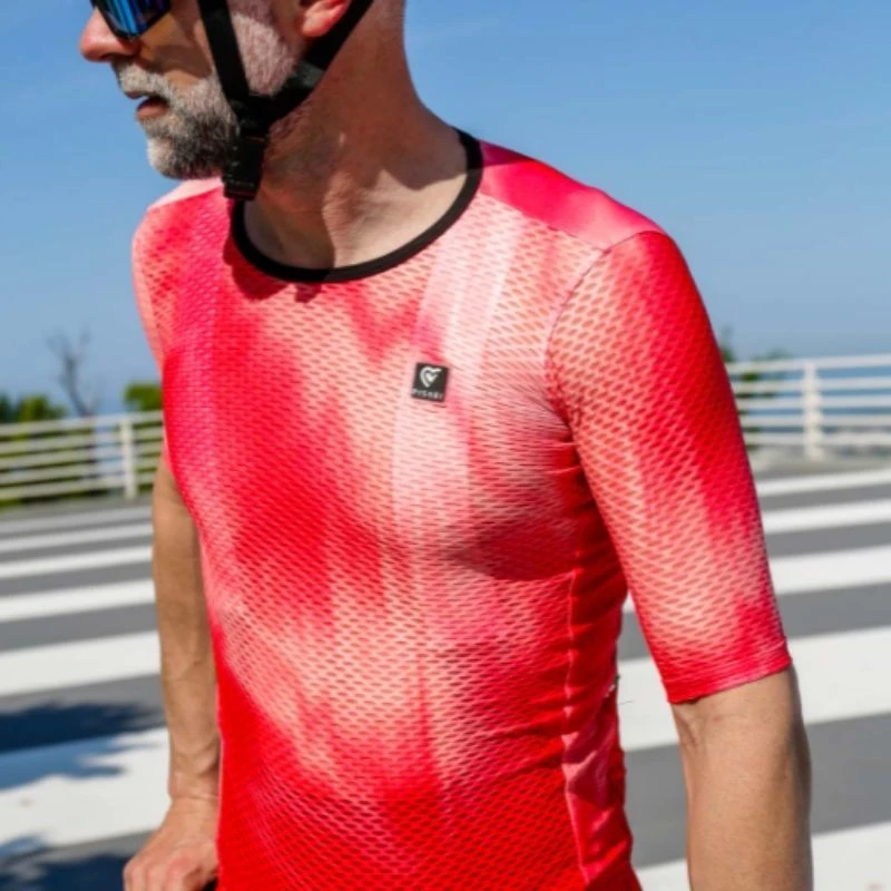 Maglia Pissei Vortice Rosso 5 Maglia Pissei Vortice Rosso - immagine 3