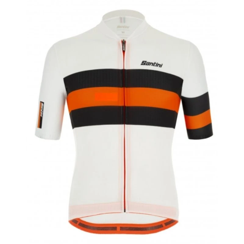 Maglia Santini Eco Sleek Bengal Bianco 3 Maglia Santini Eco Sleek Bengal Bianco