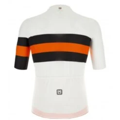 Maglia Santini Eco Sleek Bengal Bianco 6 Maglia Santini Eco Sleek Bengal Bianco -Ricambi Bici Pro maglia santini eco sleek bengal bianco 2