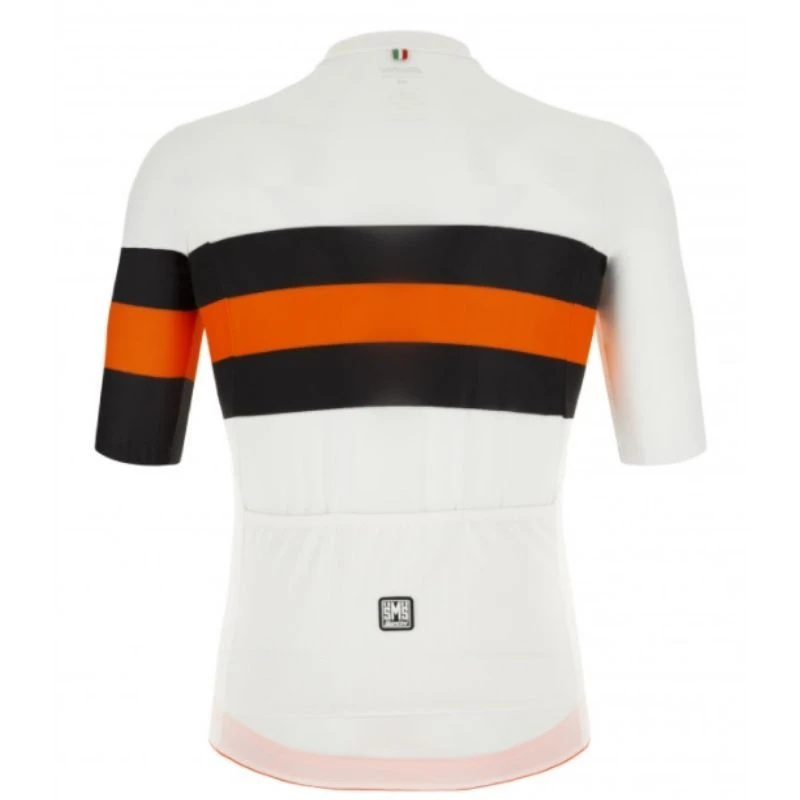 Maglia Santini Eco Sleek Bengal Bianco 4 Maglia Santini Eco Sleek Bengal Bianco - immagine 2