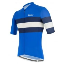 Maglia Santini Eco Sleek Bengal Blu Royal -Ricambi Bici Pro maglia santini eco sleek bengal blu royal 3