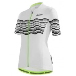Maglia Santini Tono Profilo Donna Bianco -Ricambi Bici Pro maglia santini tono profilo donna bianco 3