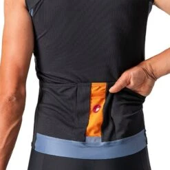 Maglia Smanicata Castelli Entrata VI Nero -Ricambi Bici Pro maglia smanicata castelli entrata vi nero 3