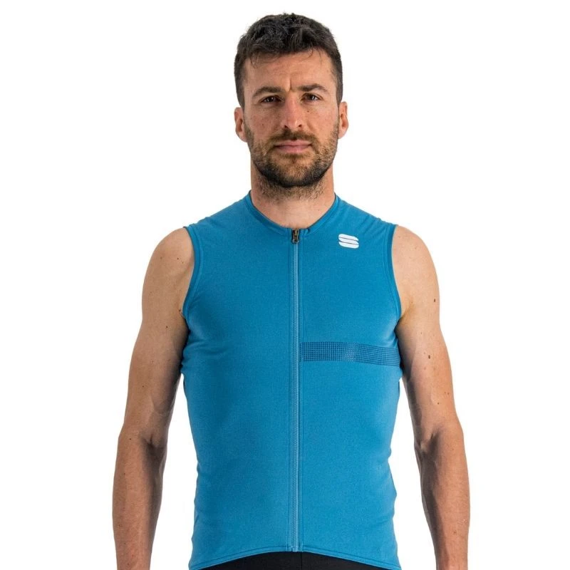 Maglia Smanicata Sportful Matchy Azzurro 3 Maglia Smanicata Sportful Matchy Azzurro