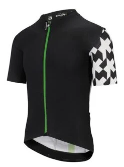 Assos Maglia Equipe Rs Aero Ss Nero/verde