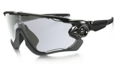 Oakley Jawbreaker Nero Lucido Lenti Fotocromatiche Clear/nero Iridium