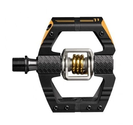 Crankbrothers Pedali Mallet E 11 Nero/oro 3 Crankbrothers Pedali Mallet E 11 Nero/oro