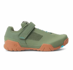 Scarpe Crankbrothers Mallet E Speedlace Clip-in Verde -Ricambi Bici Pro mallet e speedlace greengumblue outside0033