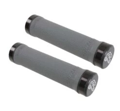 Manopole Renthal Grip Tech Lock-on Medium Grigio