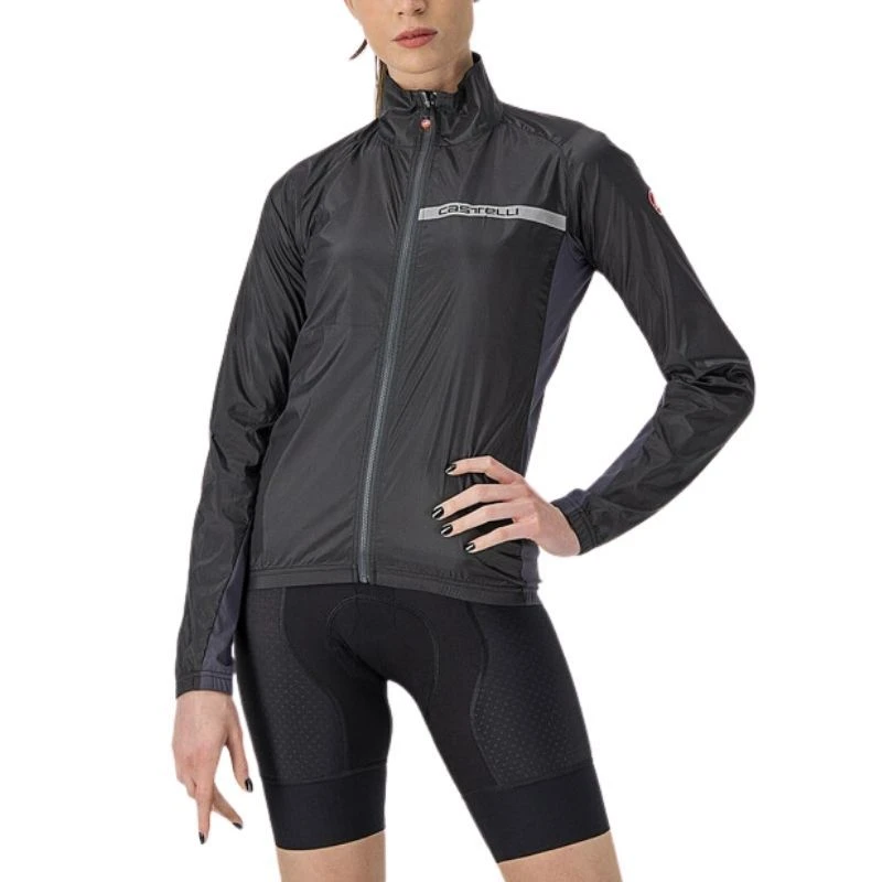 Mantellina Castelli Squadra Stretch Donna Nero 3 Mantellina Castelli Squadra Stretch Donna Nero