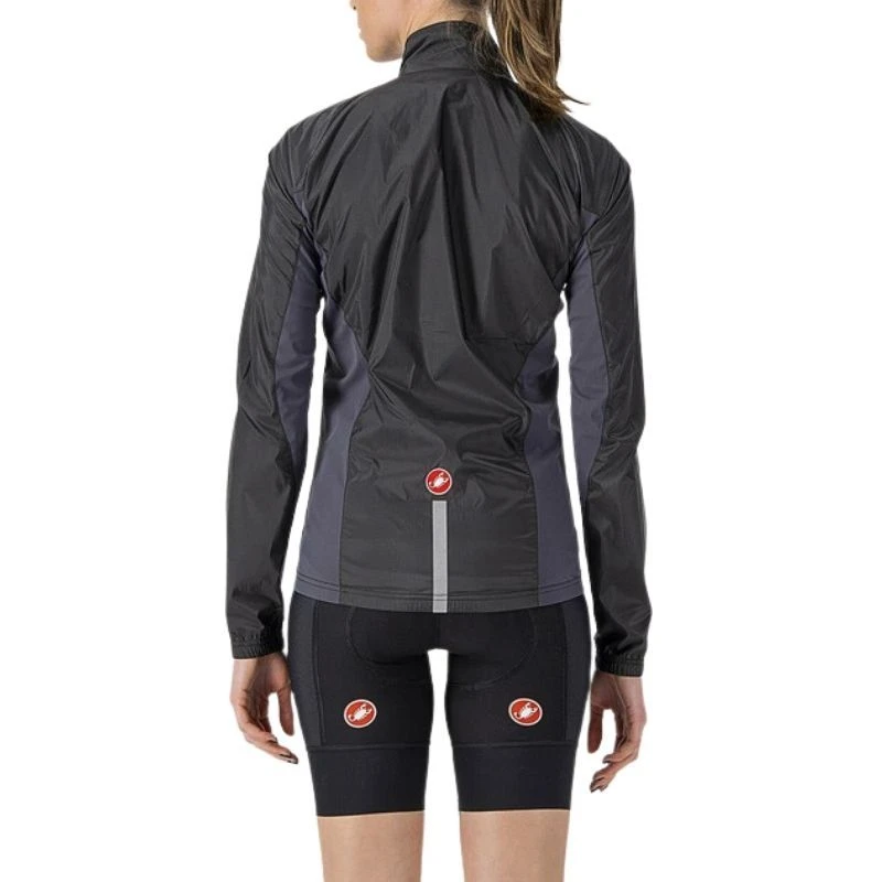 Mantellina Castelli Squadra Stretch Donna Nero 4 Mantellina Castelli Squadra Stretch Donna Nero - immagine 2