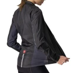 Mantellina Castelli Squadra Stretch Donna Nero 9 Mantellina Castelli Squadra Stretch Donna Nero -Ricambi Bici Pro mantellina castelli squadra stretch donna nero 4