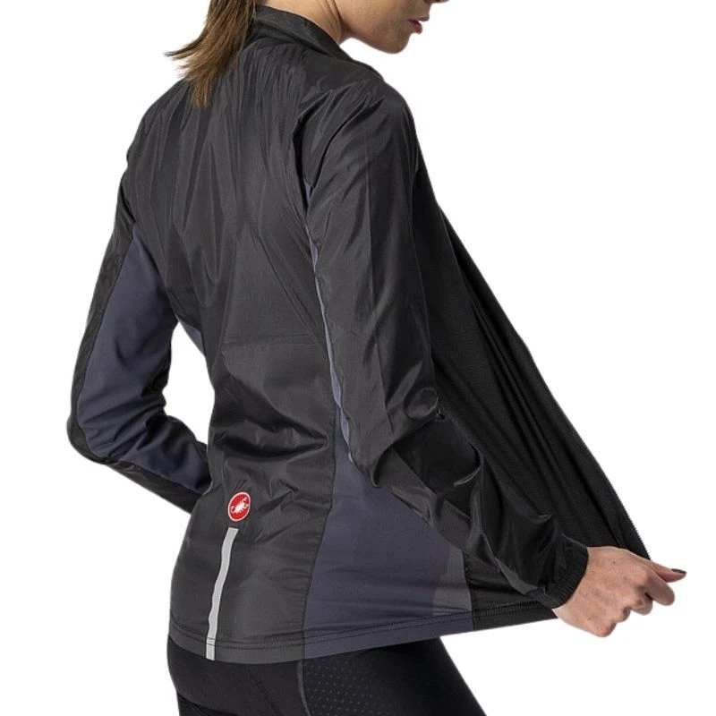 Mantellina Castelli Squadra Stretch Donna Nero 6 Mantellina Castelli Squadra Stretch Donna Nero - immagine 4