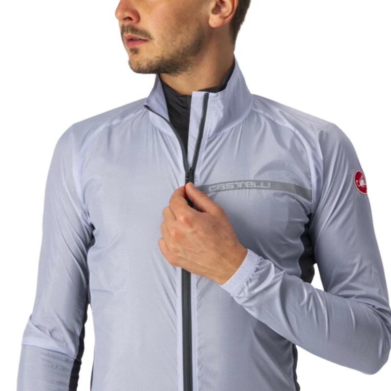 Mantellina Castelli Squadra Stretch Grigio 5 Mantellina Castelli Squadra Stretch Grigio - immagine 3