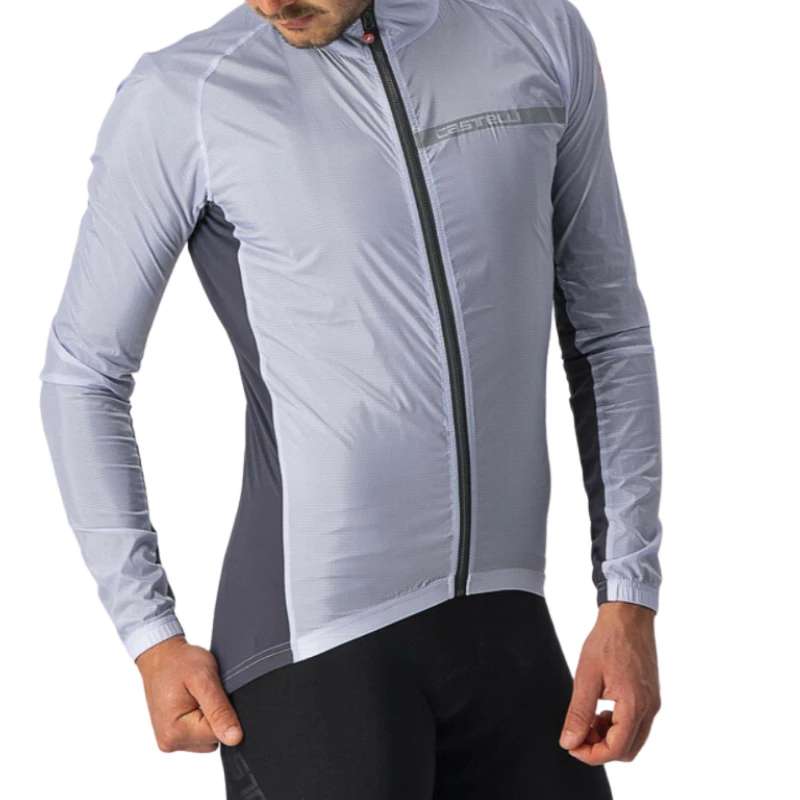 Mantellina Castelli Squadra Stretch Grigio 6 Mantellina Castelli Squadra Stretch Grigio - immagine 4