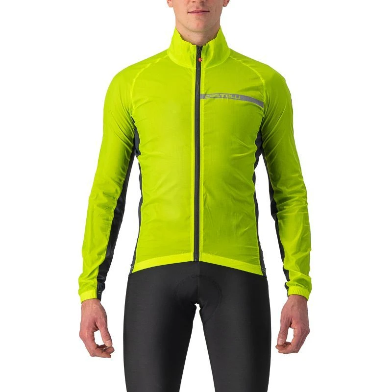 Mantellina Castelli Squadra Stretch Lime 3 Mantellina Castelli Squadra Stretch Lime