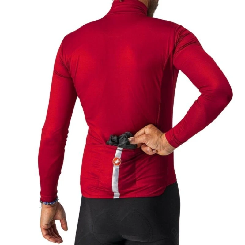 Mantellina Castelli Squadra Stretch Nero/grigio 8 Mantellina Castelli Squadra Stretch Nero/grigio - immagine 6