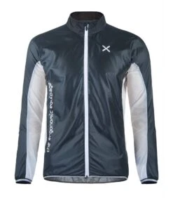 MONTURA Mantellina Antivento Opale Antracite/bianco