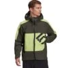 Mantellina Antipioggia Five Ten Rain Verde/lime 2 Mantellina Antipioggia Five Ten Rain Verde/lime -Ricambi Bici Pro mantellina five