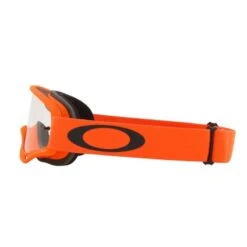 Maschera Oakley O Frame Mx Moto Arancione Lente Clear -Ricambi Bici Pro maschera oakley o frame mx moto arancione lente clear 3