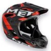 Casco Met Parachute Nero/rosso 1 Casco Met Parachute Nero/rosso -Ricambi Bici Pro met helmets parachute m98nr