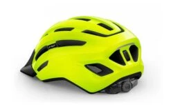 Casco Met Downtown Giallo Fluo/nero -Ricambi Bici Pro met downtown fluo
