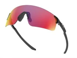 Oakley Evzero Blades Nero Lucido Lenti Prizm Road -Ricambi Bici Pro oakley evzero