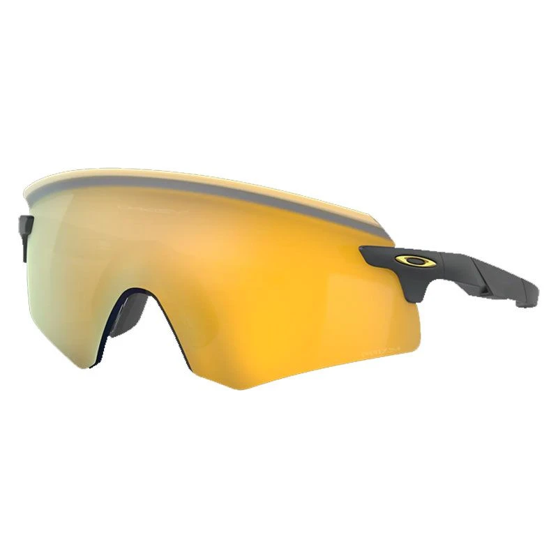 Occhiali Oakley Encoder Nero Opaco Lente Prizm 24k Bronzo 3 Occhiali Oakley Encoder Nero Opaco Lente Prizm 24k Bronzo