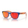 Occhiali Oakley Frogskins Bambino Xxs Crystal Blu Lenti Prizm Ruby
