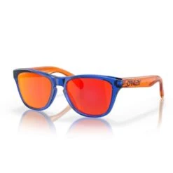 Occhiali Oakley Frogskins Bambino Xxs Crystal Blu Lenti Prizm Ruby