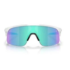 Occhiali Oakley Resistor Bianco Lucido Ragazzo Lenti Prizm Sapphire -Ricambi Bici Pro occhiali oakley resistor bianco lucido lenti prizm sapphire 2